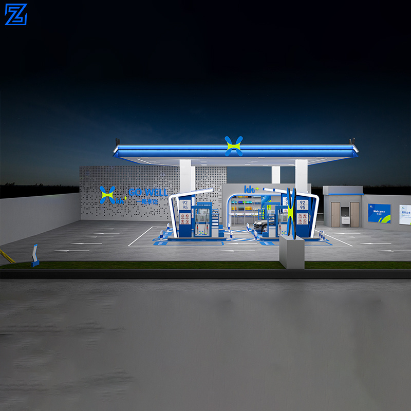 digital signage gas station canopy price signs filling station equipment for sale