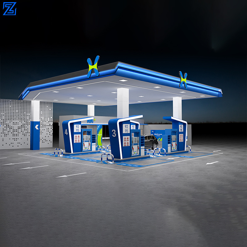 digital signage gas station canopy price signs filling station equipment for sale