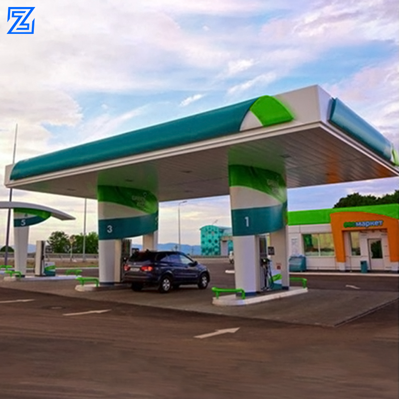 Fuel dispensing equipment petrol station steel structure signboard petrol stations