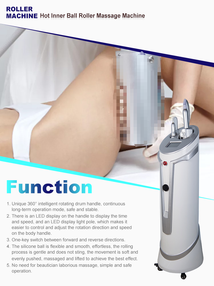 8-D Deep Vacuum Inner Ball Endos Roller Massage Inner Ball Rolling Therapy Body Shaping End o Lymphatic Drainage 8-D Roller