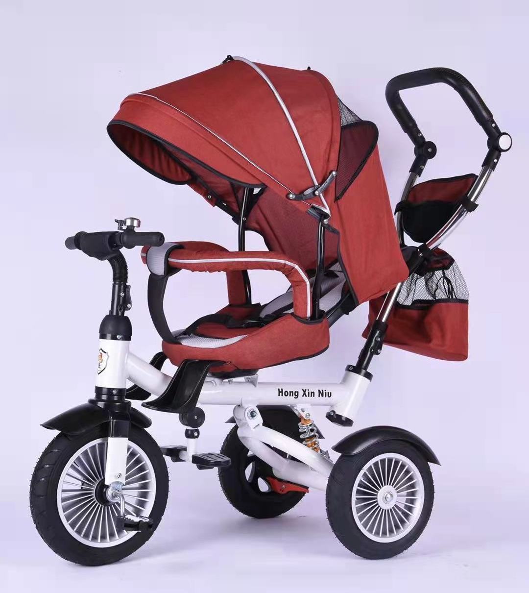 Baby care 4 IN 1 kid stroller trike ride on cheap baby stroller tricycle 3 wheels girl push tricycles toddler kids for tricycle