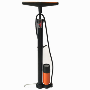 High pressure bicycle and bike floor hand pump