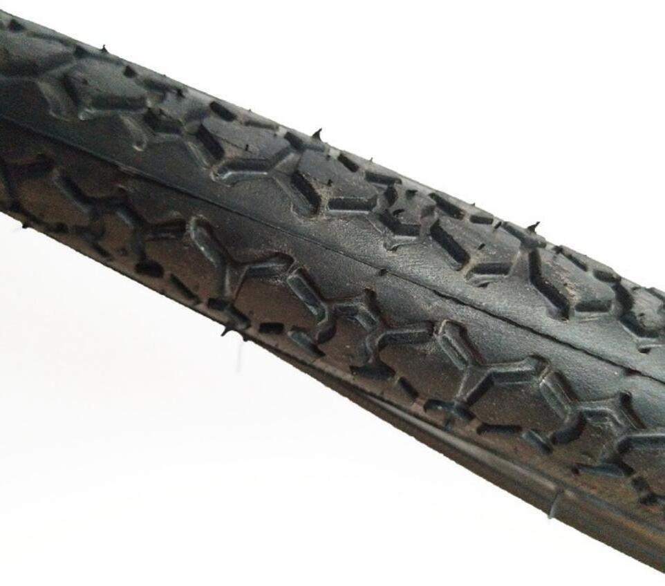 Manufacturer on black bicycle tire/bike tyre with high rubber content 26x1 3/8