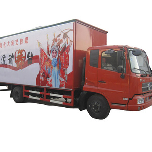 performance truck and trailer used portable staging Platform mobile stage trailer for concert