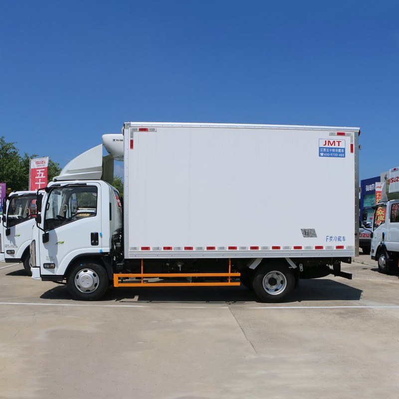 Cold Room Truck Isuzu 2 3 4 5 6 7 8 10 Tons Refrigerated Freezer Minil Refrigerator Van Box And Truck For Meat Transportation