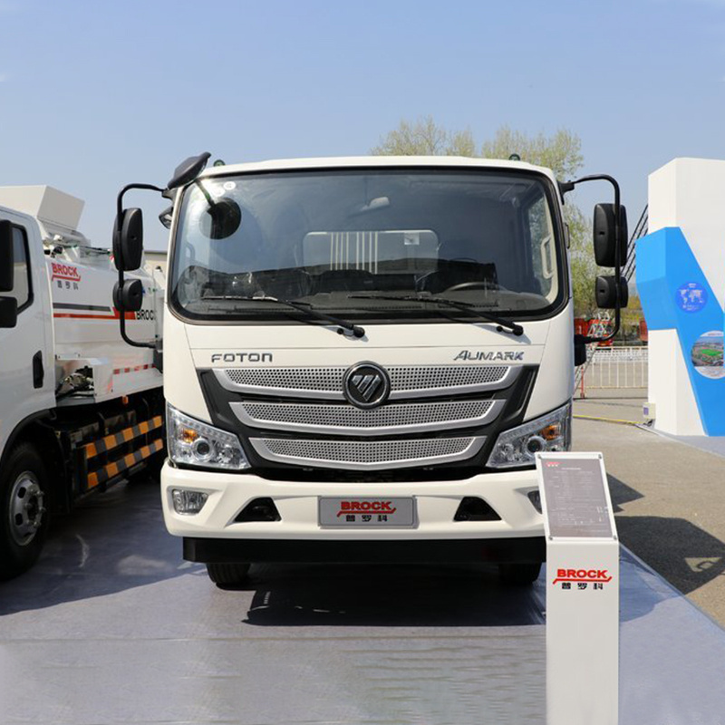 Foton 4*2 Refuse Removal Garbage Trucks 6m3 Garbage Collector Truck Compactor Garbage Truck Price