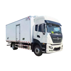 Dong Feng 4*2 fish delivery truck refrigerated container truck