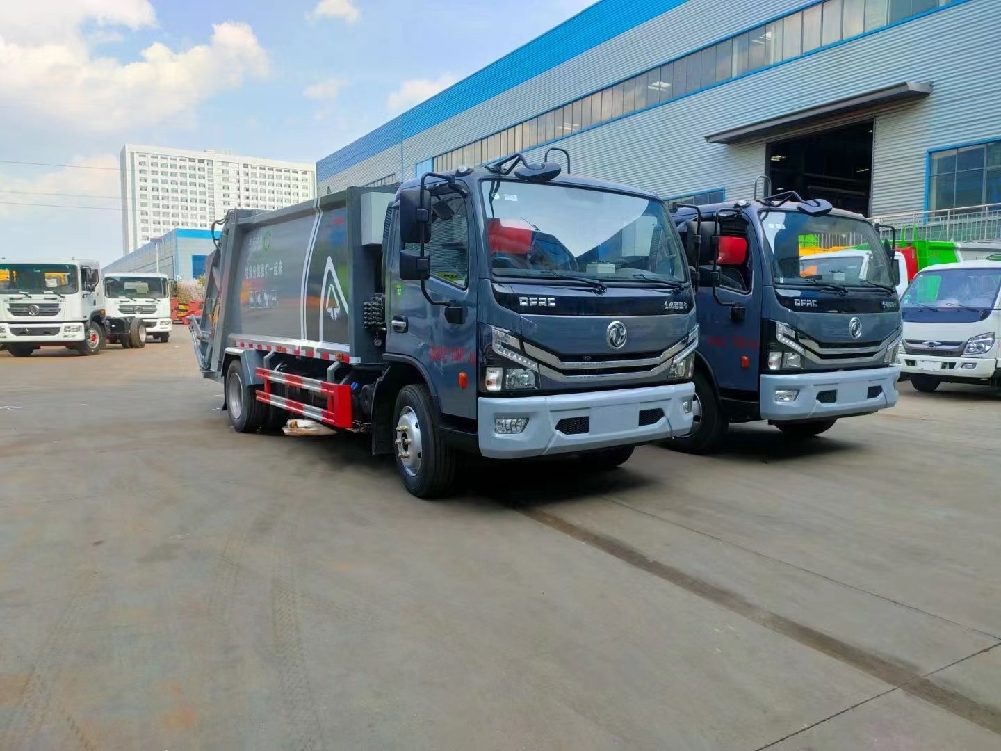 6-12cbm Waste Compactor Garbage Truck Real Loader Garbage Compressed truck