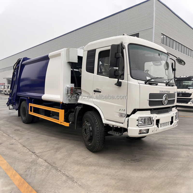 6-12cbm Waste Compactor Garbage Truck Real Loader Garbage Compressed truck