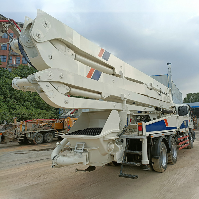 37 m ISUZU Chassis 6x4 Used Concrete Pump Truck for sale