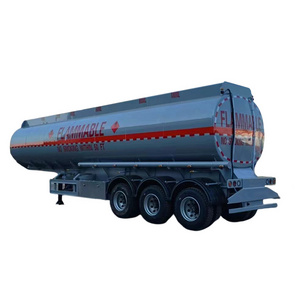 3 Axle 40000L 45000Liters Carbon Steel Oil Tanker/Fuel Tank Semi Truck Trailer