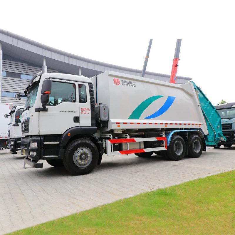 6x4 Howo Used Truck Compactor Garbage Trucks For Sale