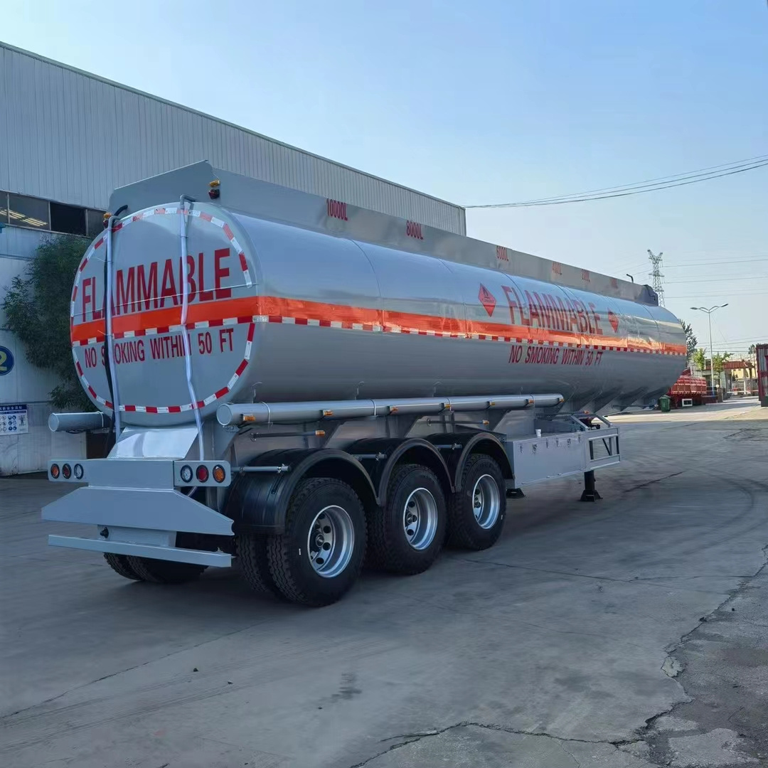 3 Axle 40000L 45000Liters Carbon Steel Oil Tanker/Fuel Tank Semi Truck Trailer