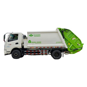 Garbage Truck Electric Garbage Collection Truck Container Lifting Truck 1.5 Ton Capacity Garbage Transport Vehicle