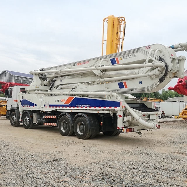 63M Zoomlion  truck mounted concrete pump 56 meters  62 meters used  refurbished mobile  Concrete Pump Truck