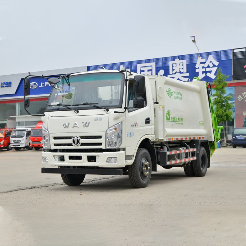 Garbage Truck Electric Garbage Collection Truck Container Lifting Truck 1.5 Ton Capacity Garbage Transport Vehicle