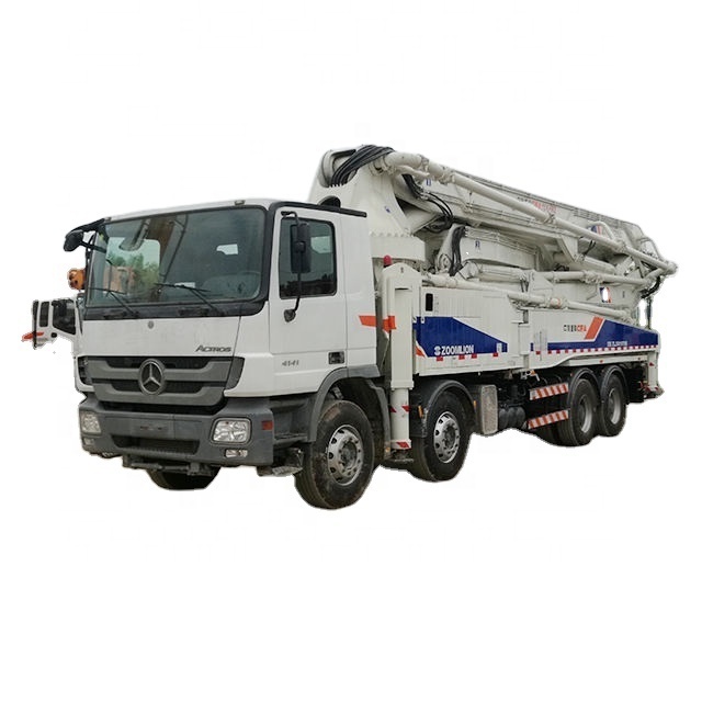 63M Zoomlion  truck mounted concrete pump 56 meters  62 meters used  refurbished mobile  Concrete Pump Truck