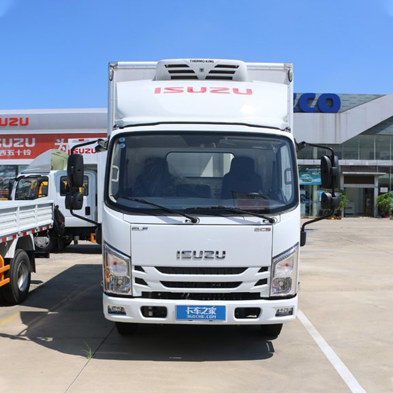 Cold Room Truck Isuzu 2 3 4 5 6 7 8 10 Tons Refrigerated Freezer Minil Refrigerator Van Box And Truck For Meat Transportation