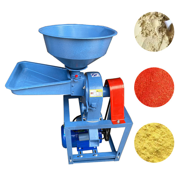 Commercial Multifunction Small Scale Roller Electric Corn Maize Milling Machine for Mini Maize Flour Grinding