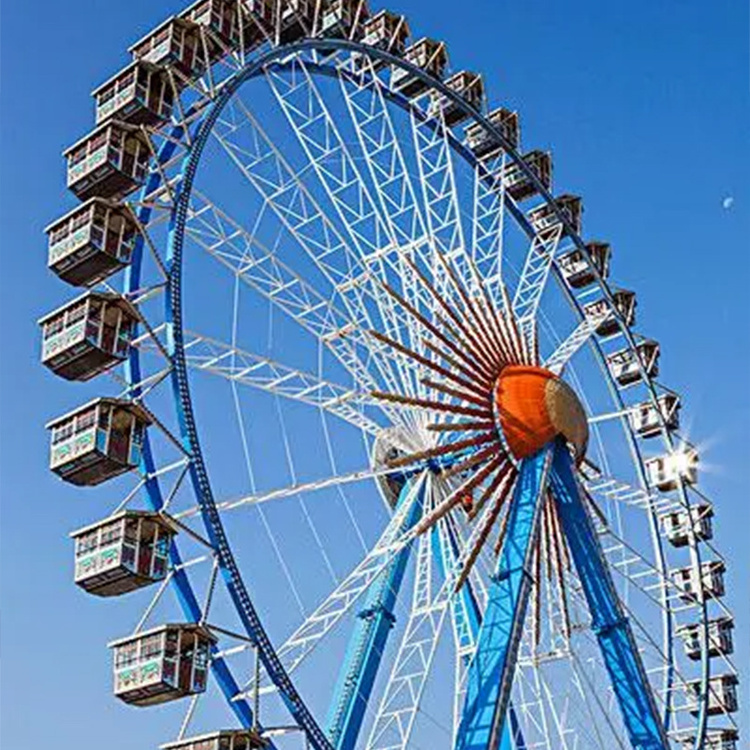 Amusement Park Rides Sightseeing Giant Ferris Wheel,115m Big Ferris Wheel for Sale