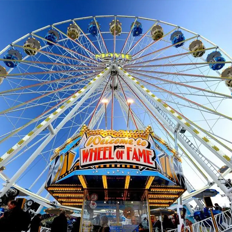 Amusement Park Rides Sightseeing Giant Ferris Wheel,115m Big Ferris Wheel for Sale