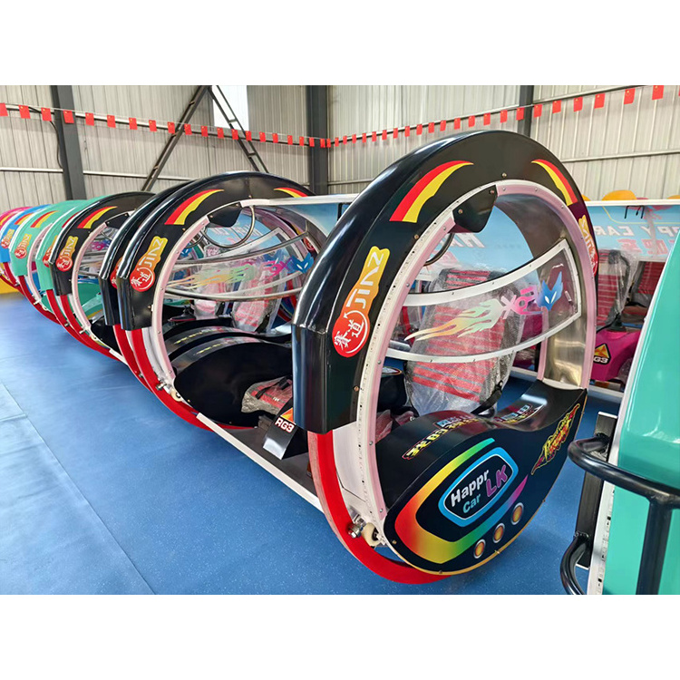 Amusement Park Le Bar Car 360 Degree Rotating Electric Happy Swing  Rolling-car Moonwalk