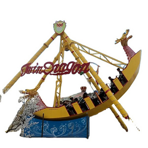 Fairground Attraction Amusement Park Small Swing Boat Ride Mechanical Viking Boat Mini Pirate Ship for Sale