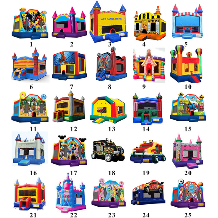 Kids Jumper Bouncer Inflatable Adult Bouncer Pvc Traditional Castle Bounce House and Water Slide Party Rental with Blower