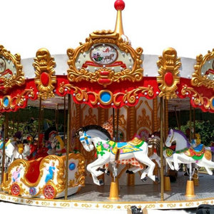 Unique Design Hot Sale Mini Carousel Christmas Musical Carousel Merry-Go Carousel