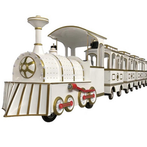 New Outdoor Amusement Park Trackless Train Electric Kids Rides Shopping Mall Electric Trains for Children