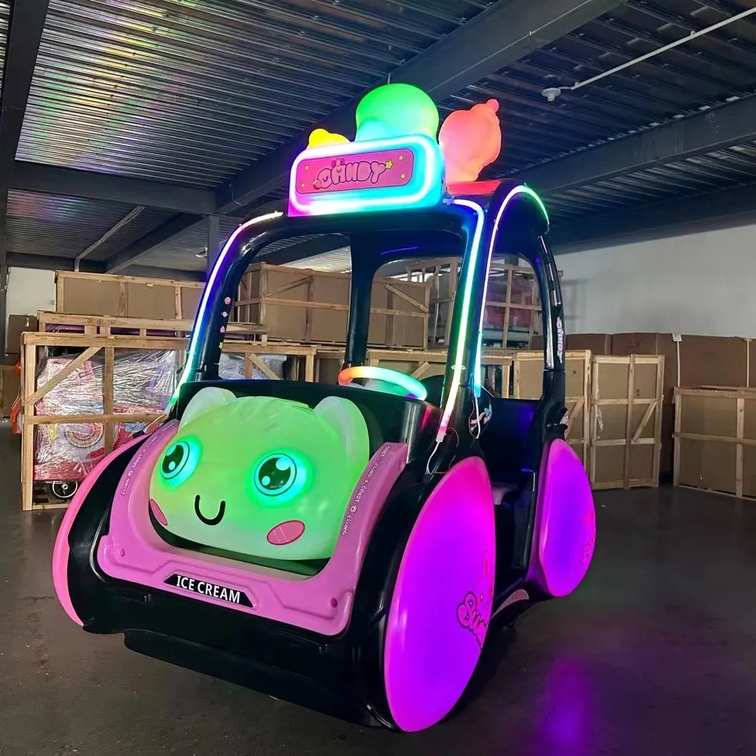 Luminous Electric Bumper Cars for Kids Indoor and Outdoor Use Manufactured by China at an Price Bumper Cars For Playground