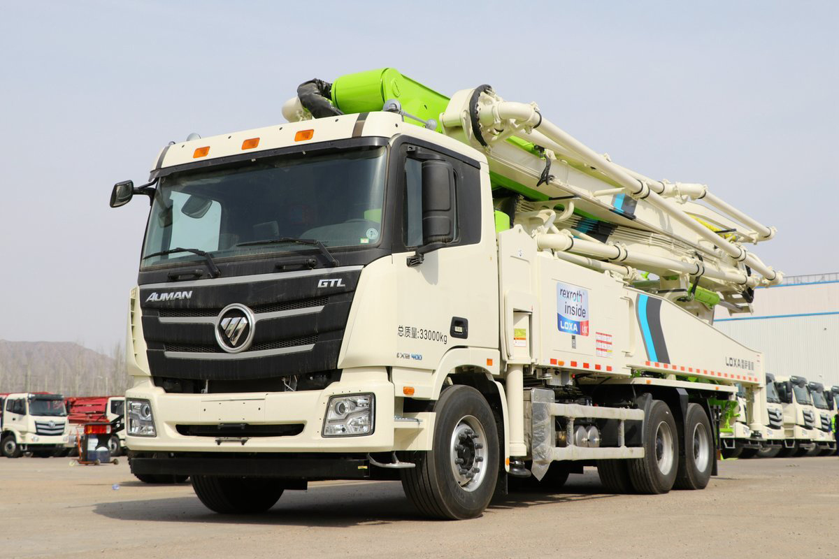 Bj5339thb-xd(l10-50m) Used High Pressure Losding Truck Mounted Concrete Pump Trucks Boom Concrete Pumps Truck For Sale