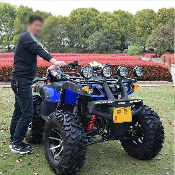 Quad ATV for Kids CE Certification 50CC 4 Wheeler Max Black Yellow Green Chain Red Orange Diesel Blue Spring Engine Shock Brake