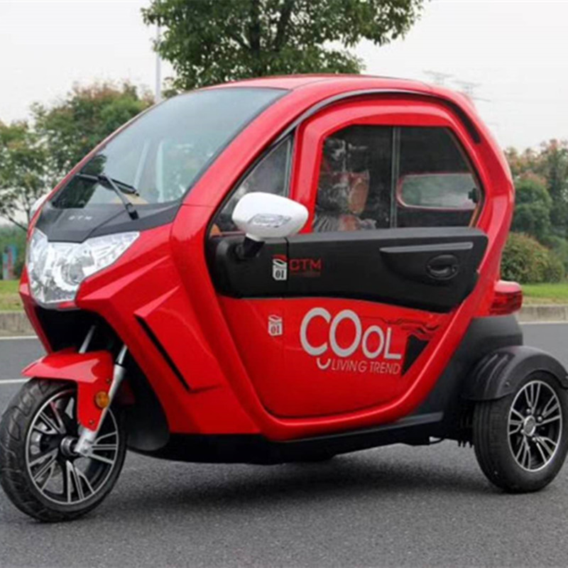 China Hot Sale 3 Wheels 3 Seats Adult Electric Vehicle Electric Disabled Car Best Prices