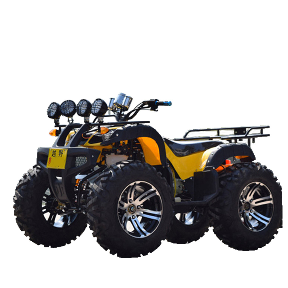 2024 new highper 150cc 4 stroke chain drive adults mini four wheeler quad bikes ATV UTV 4 wheeler quadricycle