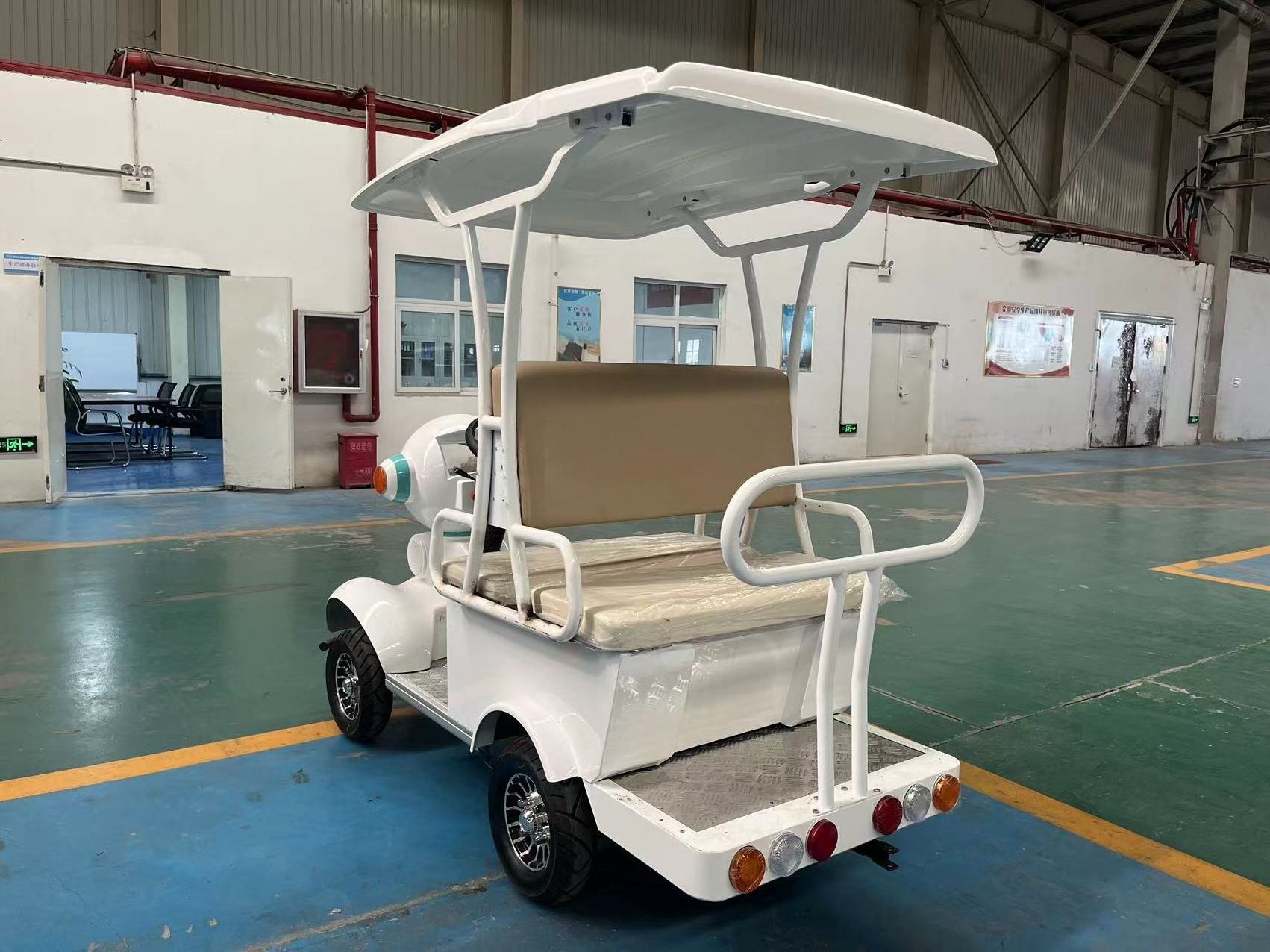 72v Golf Cart Motor 4 Seater Sightseeing Buggy Electric 4 Seat Lithium Ion Battery City Electric Sightseeing Bus Car For Sale