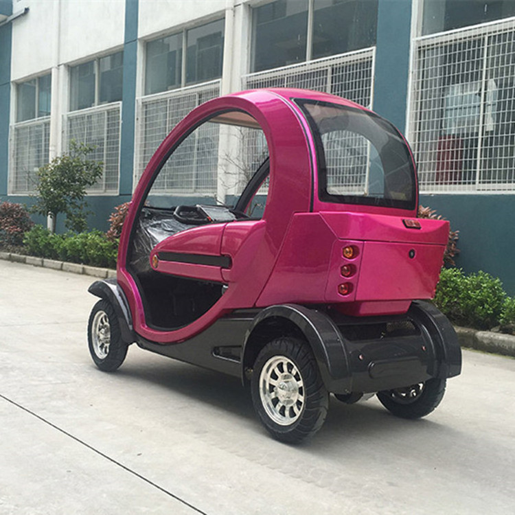 Four Wheeler Mini Urban Mobility Scooter New Energy Electric Tricycles Cars Fully Enclosed Mini Vehicle Electric 4 Wheeler