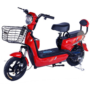 China Cheap price City E-bike 48V 12Ah Battery Cycle  electric moped 350W motor Electric Bicycle Scooter