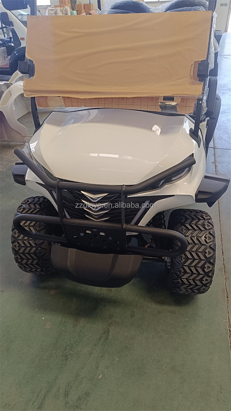 Powerful 72v Lithium 4 Stroke Engine Golf Carts 4x4 High Quality Four-Wheel Drive Golf Cart For Adults