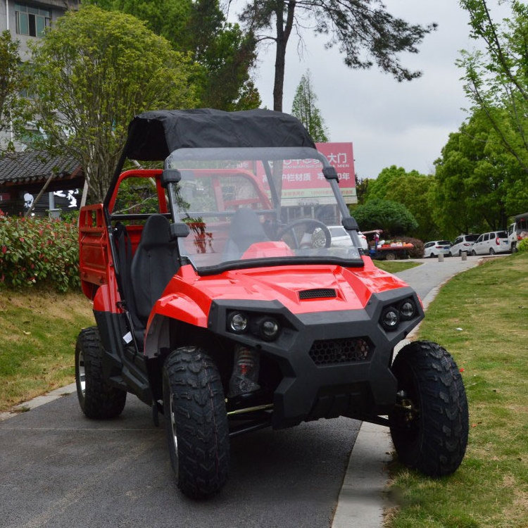 China hot sale gas powered utility vehicle 4 wheel side by side utv 300cc utv 4x4 for sale