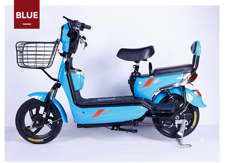 China Cheap price City E-bike 48V 12Ah Battery Cycle  electric moped 350W motor Electric Bicycle Scooter