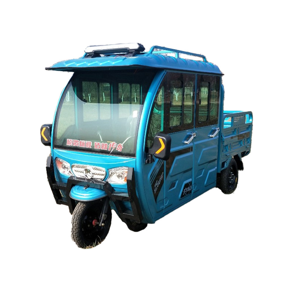 New Model Taxi Moto Bajaj Tuk Tuk Rickshaw Adult 3 Wheel Bicycle Electric Scooter Tricycle With Canopy