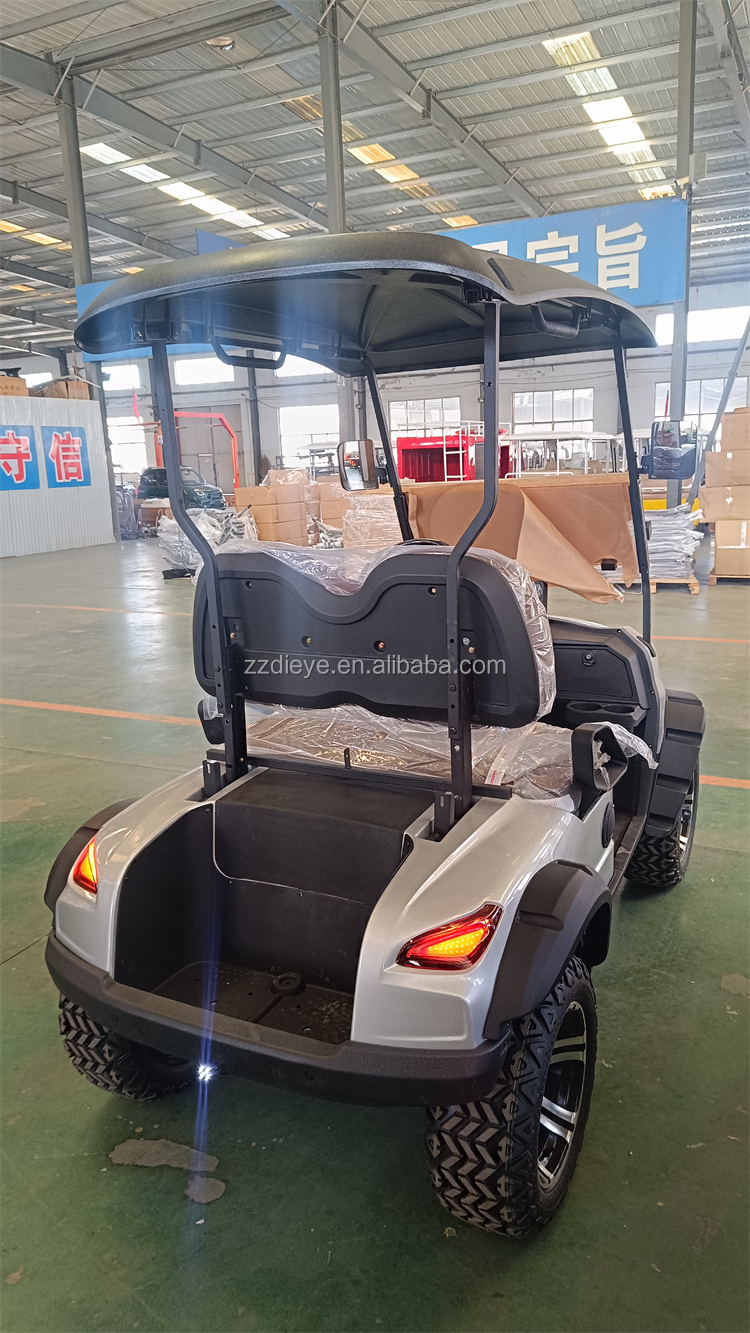 Customized Luxury 6 Seater Electric Fast Golf Hunting Cart Battery Powered Off Road Golf Carts For Sale