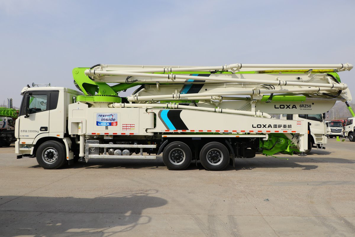 Bj5339thb-xd(l10-50m) Used High Pressure Losding Truck Mounted Concrete Pump Trucks Boom Concrete Pumps Truck For Sale