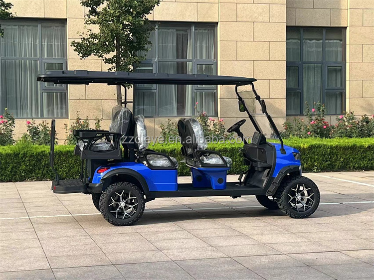 6 Seater Electric Golf Cart Electric With Lcd Screen 72v electric lifted golf cart Legal Adult Golf Cart for Sale