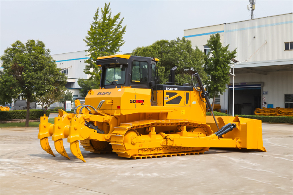 China SHANTUI 260hp Secondhand Dozer crawler bulldozer 24 Ton SD24-G Used Hydraulic Crawler Track Bulldozer With Spare Parts