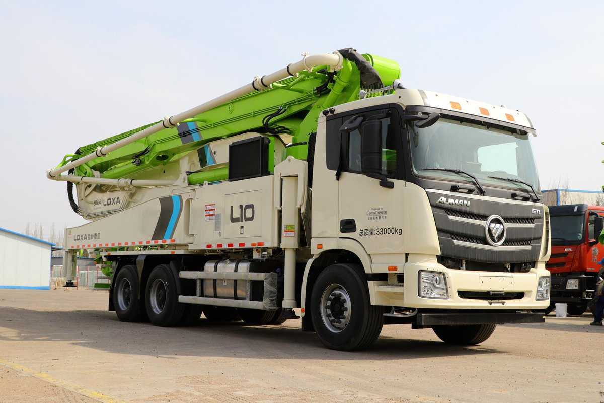 Bj5339thb-xd(l10-50m) Used High Pressure Losding Truck Mounted Concrete Pump Trucks Boom Concrete Pumps Truck For Sale