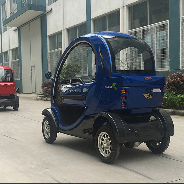 Four Wheeler Mini Urban Mobility Scooter New Energy Electric Tricycles Cars Fully Enclosed Mini Vehicle Electric 4 Wheeler