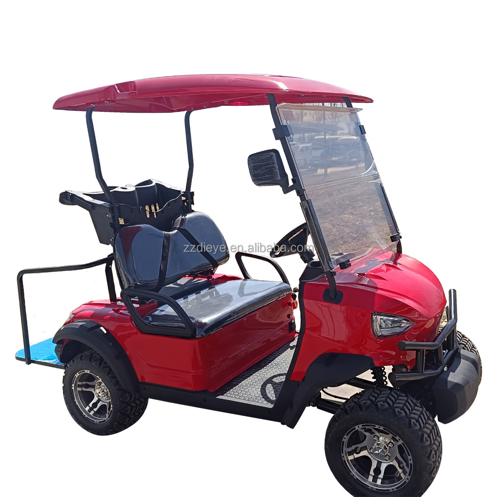 Customized Luxury 6 Seater Electric Fast Golf Hunting Cart Battery Powered Off Road Golf Carts For Sale