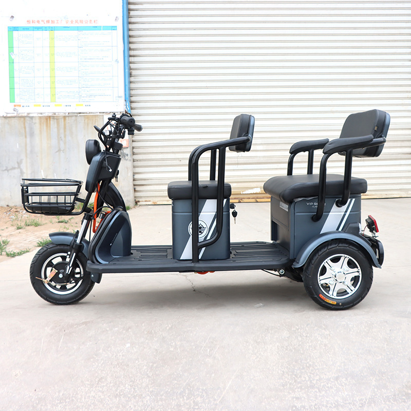 Newly Designed 3 wheels trike tricycle electric bike 500W mobility scooter 3 adjustable seats electric electric tricycles